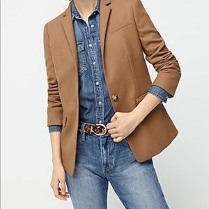 J. Crew Regent blazer in wool flannel size 4